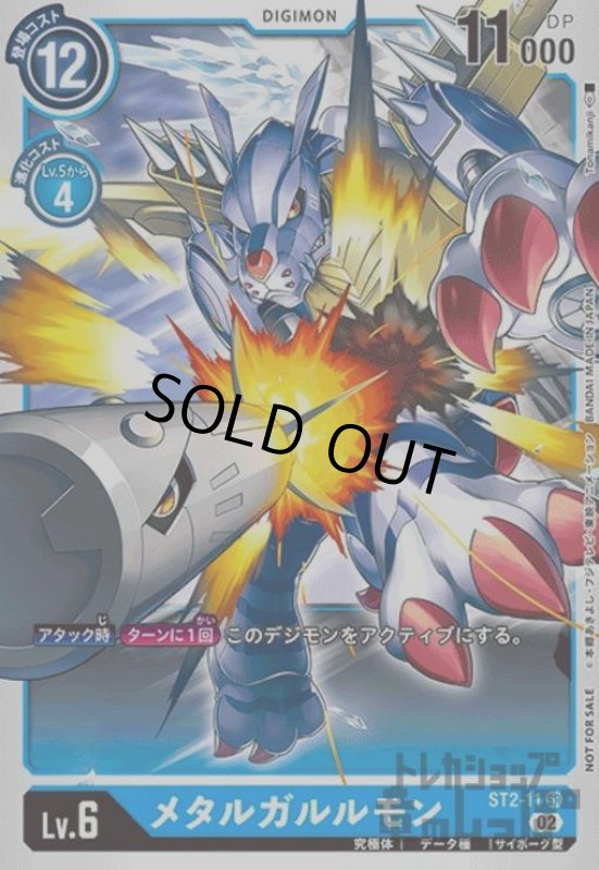 画像1: メタルガルルモン【SR/パラレル】【ST2-11】【illust:Tonamikanji】 (1)