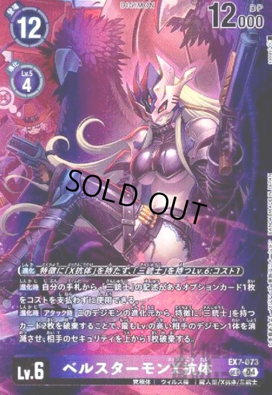 画像1: ベルスターモンX抗体(SEC)(EX7-073) (1)