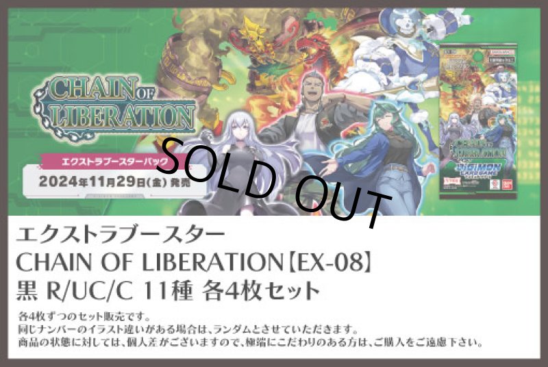 画像1: DC EX-08 黒 11種 各4枚セット (1)