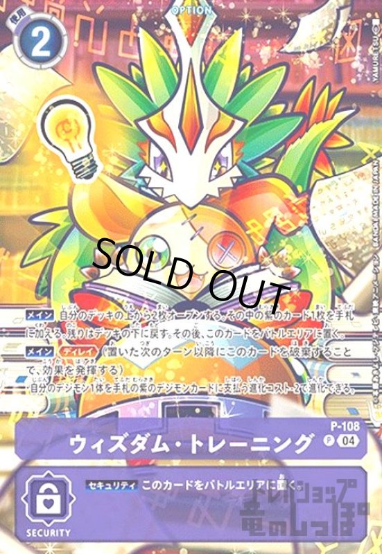 画像1: ウィズダム・トレーニング(P/パラレル)(P-108)[illust.YAMURETSU] (1)